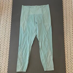 Sage green High-Waisted Leggings